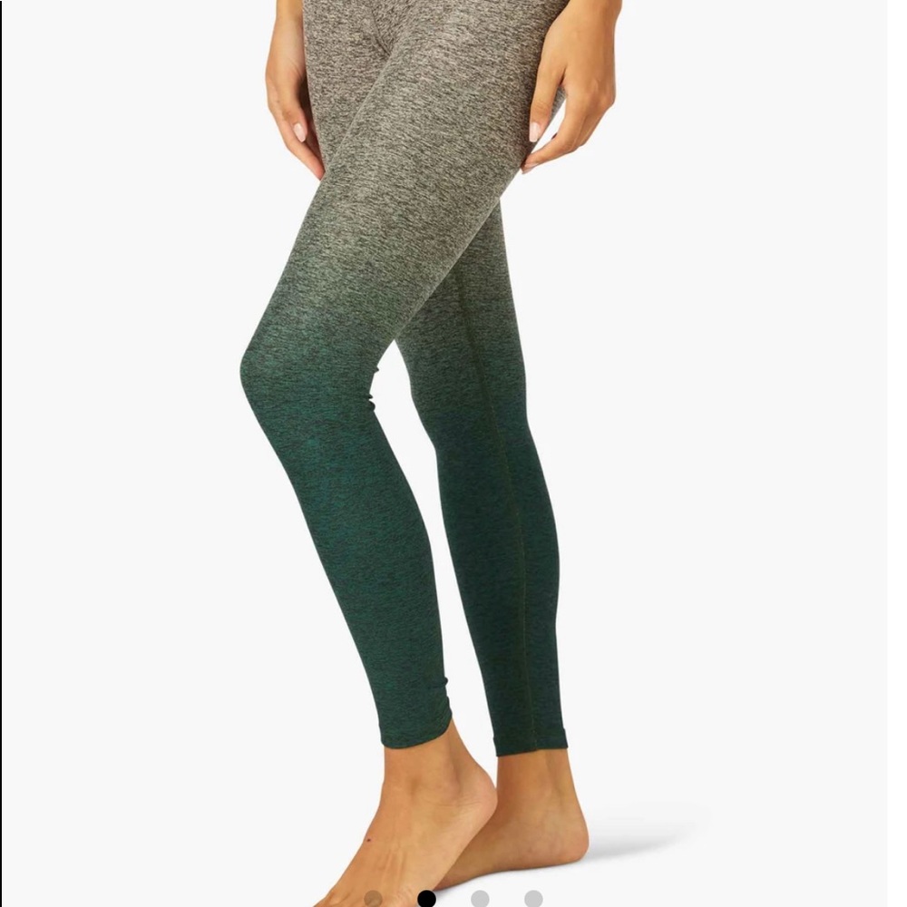 Ombré high waisted yoga midi legging